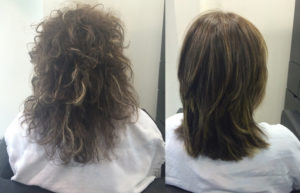 Cheveux lisses avec les soins lissant Goldwell à la Keratine Lausanne